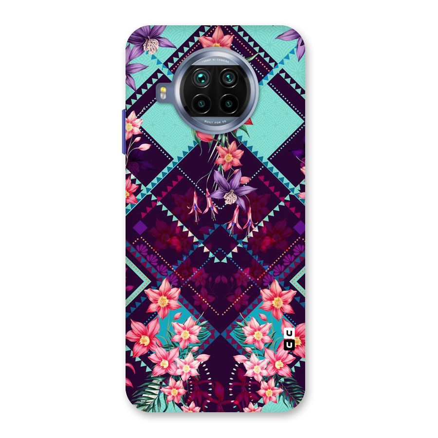 Floral Diamonds Back Case for Mi 10i
