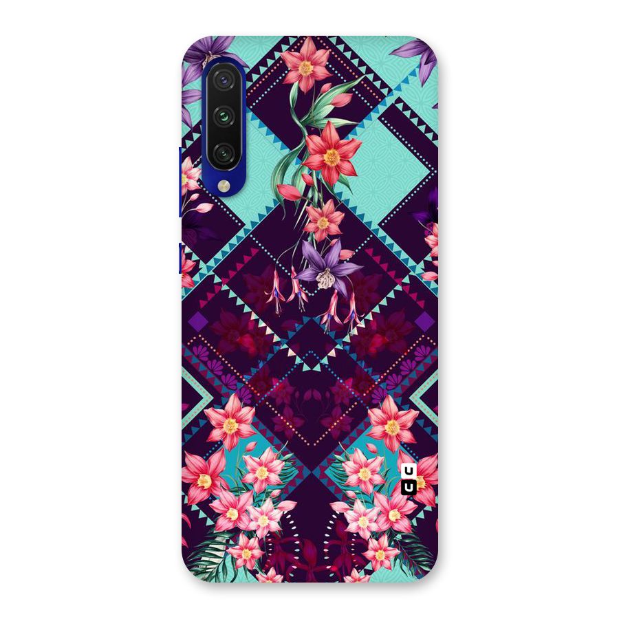 Floral Diamonds Back Case for Mi A3