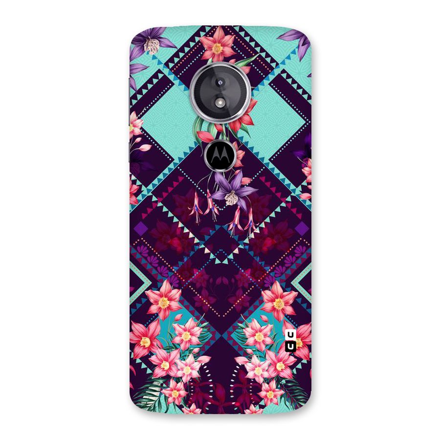 Floral Diamonds Back Case for Moto E5