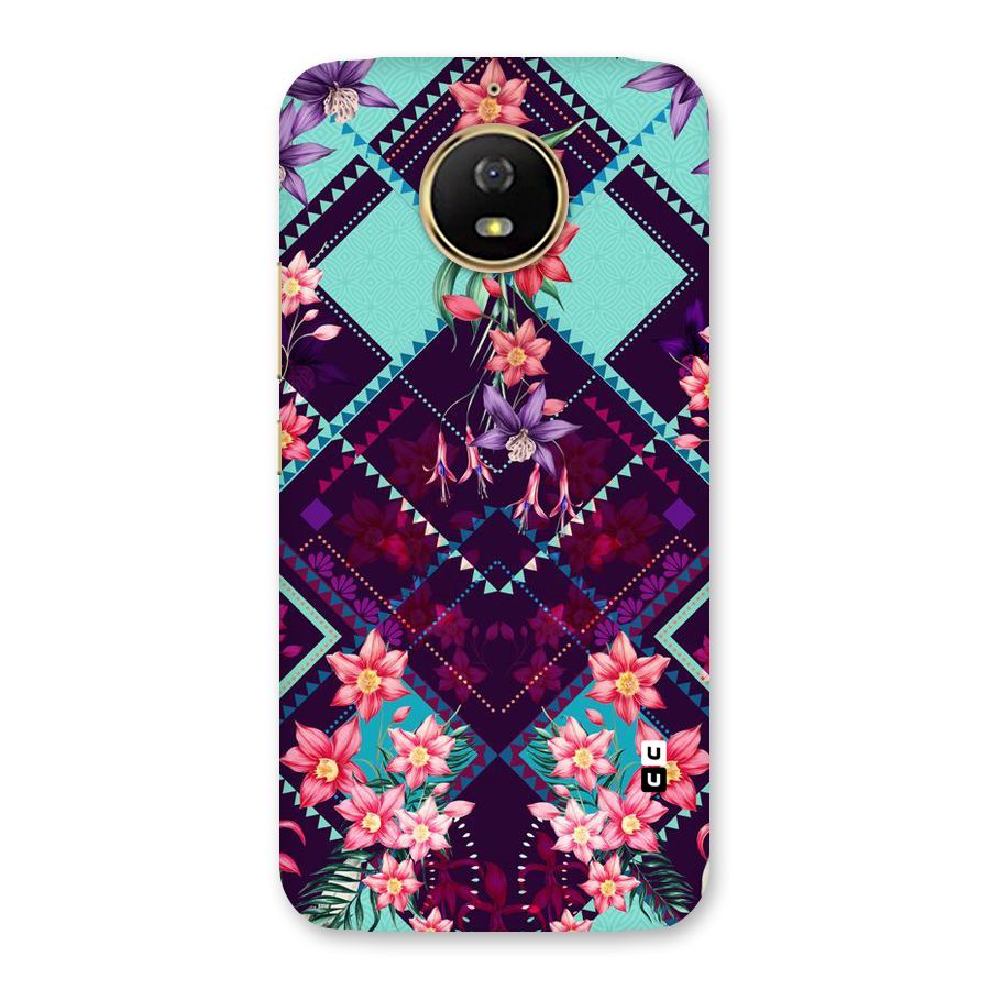 Floral Diamonds Back Case for Moto G5s