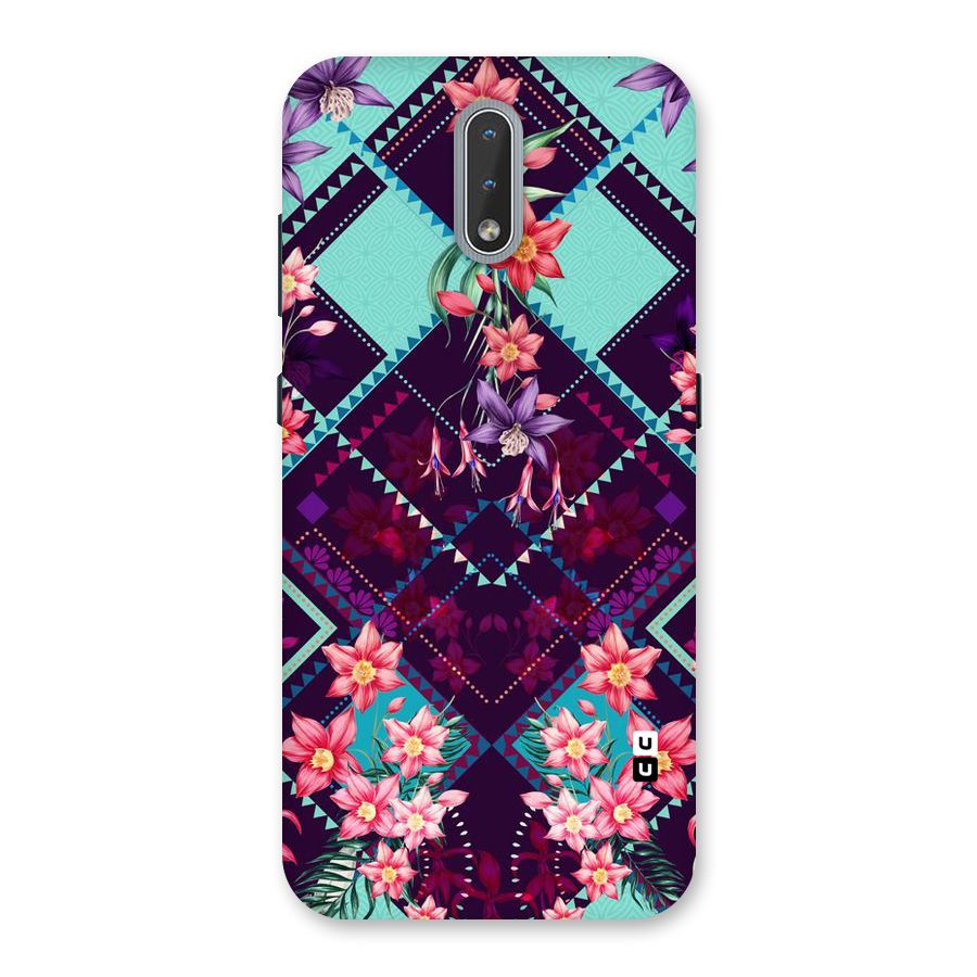 Floral Diamonds Back Case for Nokia 2.3