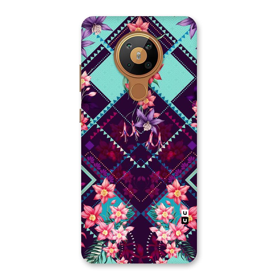 Floral Diamonds Back Case for Nokia 5.3