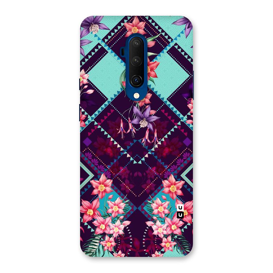 Floral Diamonds Back Case for OnePlus 7T Pro