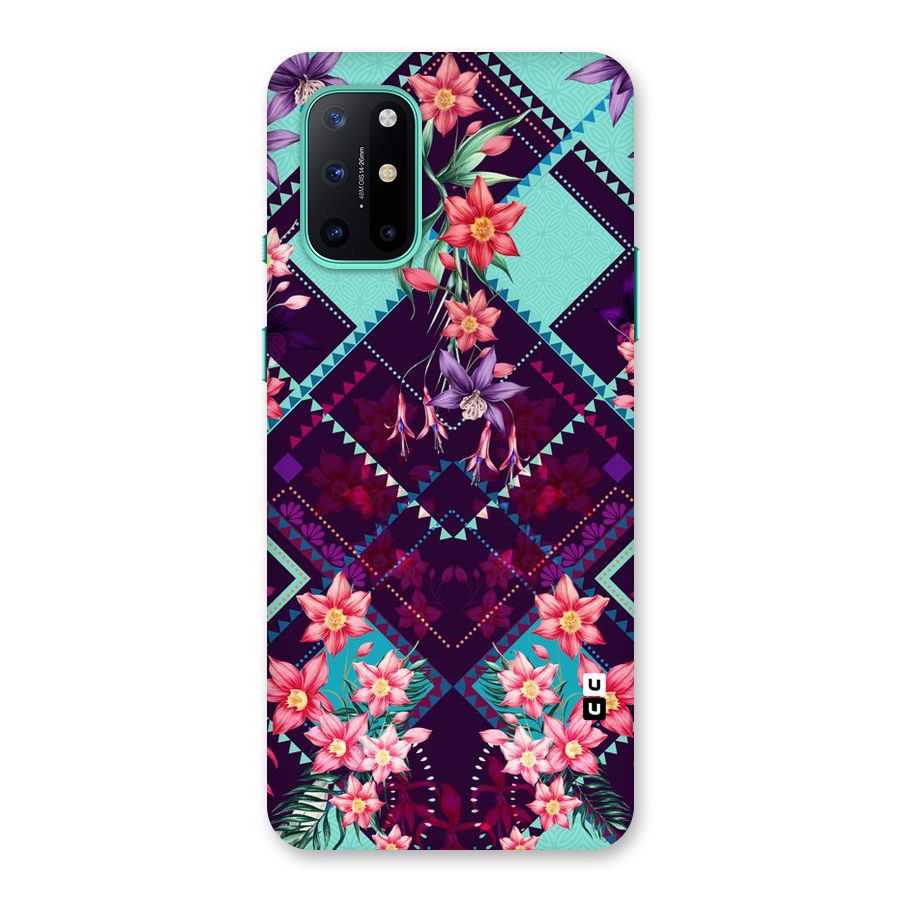 Floral Diamonds Back Case for OnePlus 8T