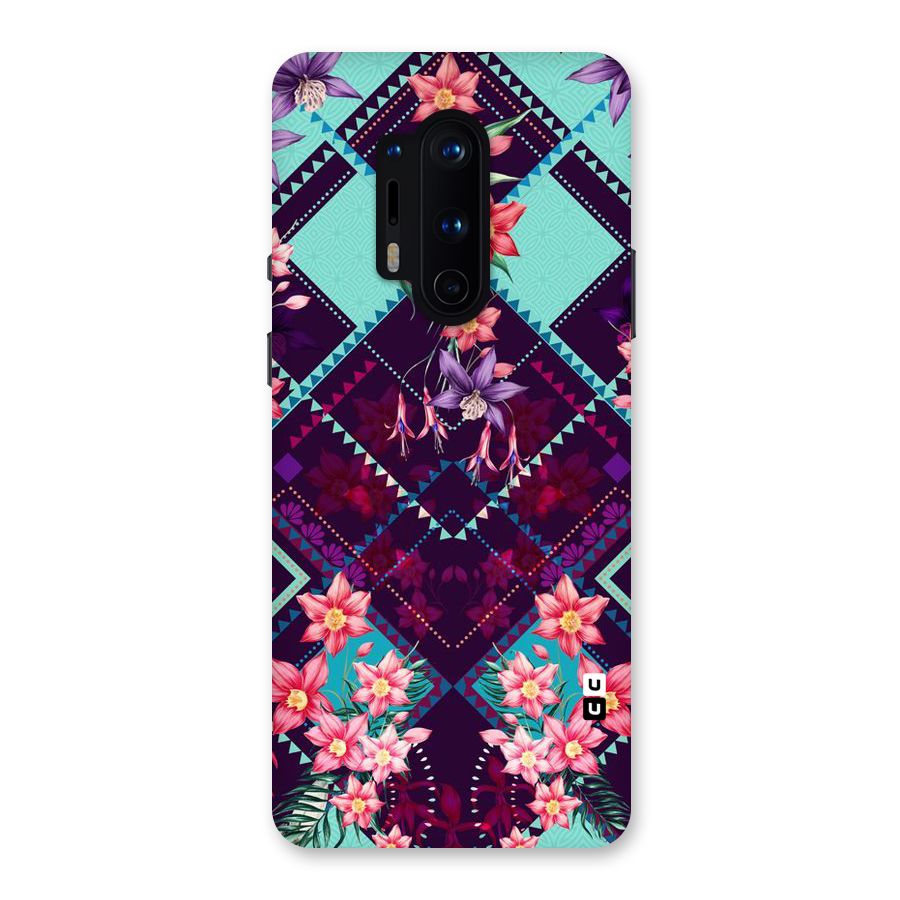 Floral Diamonds Back Case for OnePlus 8 Pro