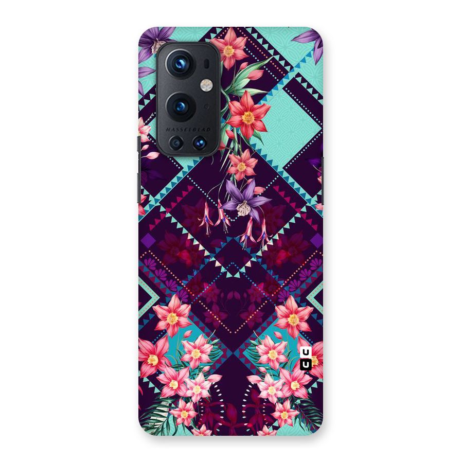Floral Diamonds Back Case for OnePlus 9 Pro