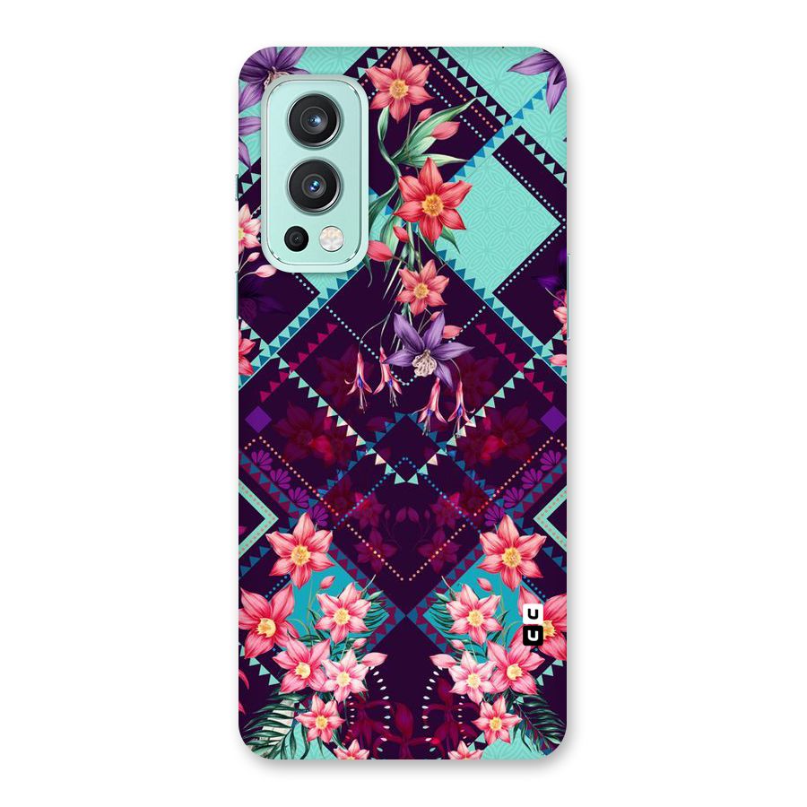 Floral Diamonds Back Case for OnePlus Nord 2 5G