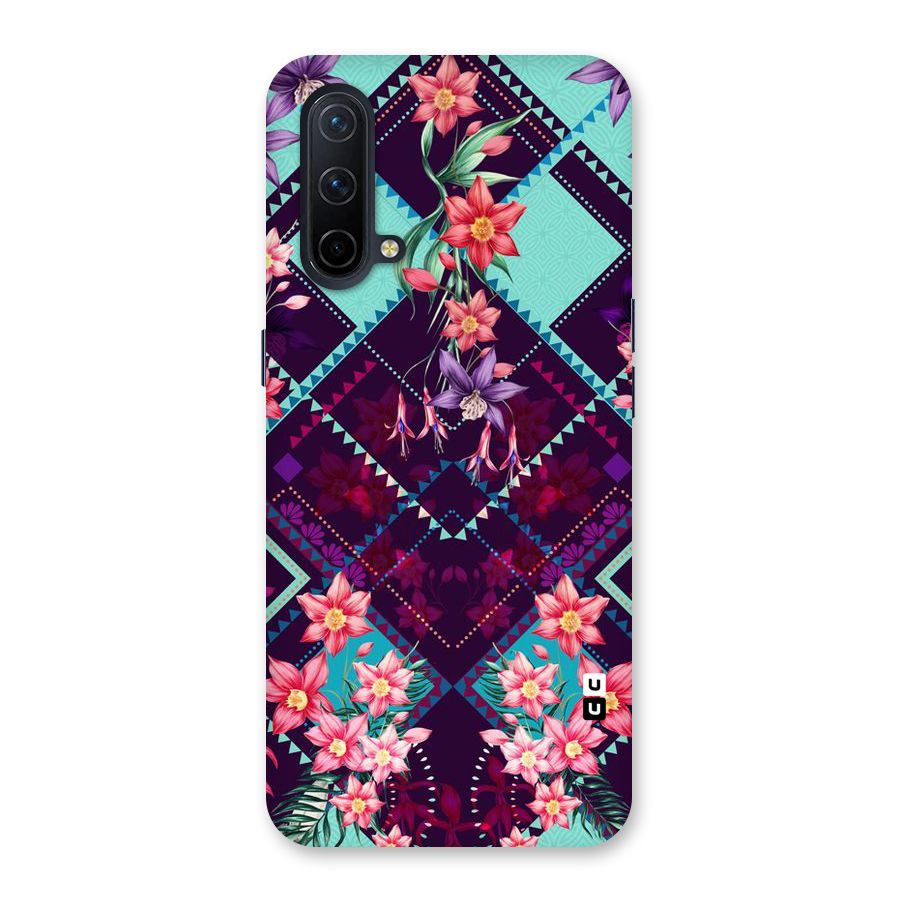 Floral Diamonds Back Case for OnePlus Nord CE 5G