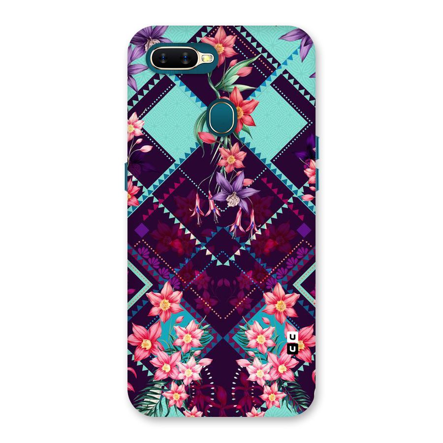 Floral Diamonds Back Case for Oppo A11k