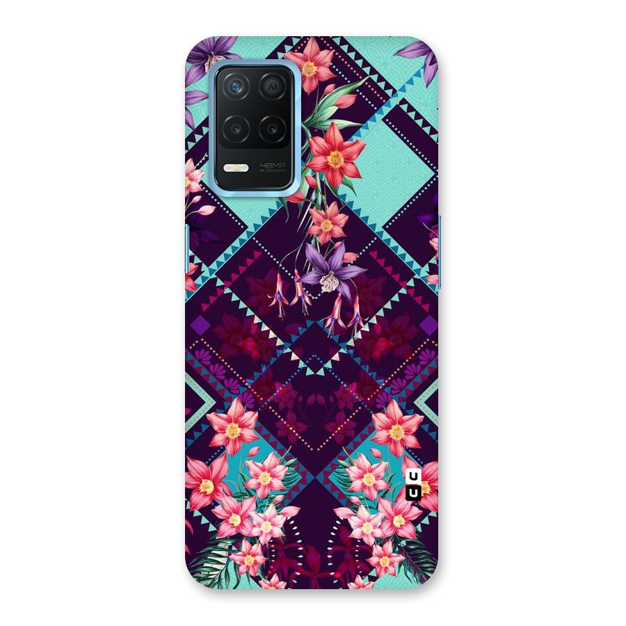 Floral Diamonds Back Case for Realme Narzo 30 5G