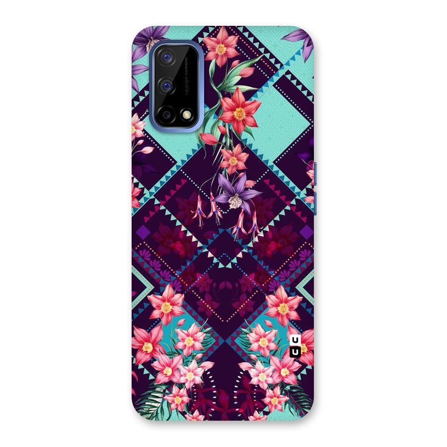 Floral Diamonds Back Case for Realme Narzo 30 Pro
