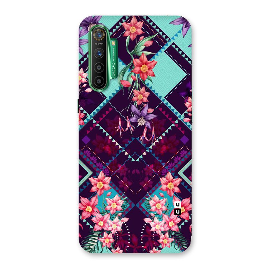 Floral Diamonds Back Case for Realme X2