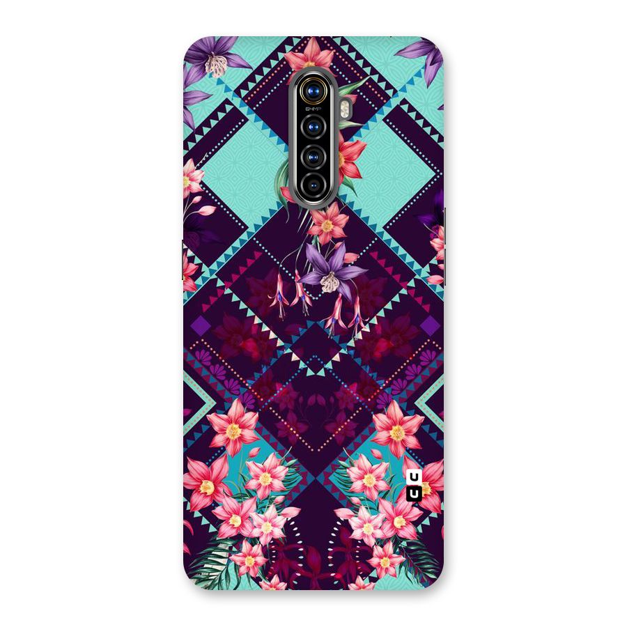 Floral Diamonds Back Case for Realme X2 Pro