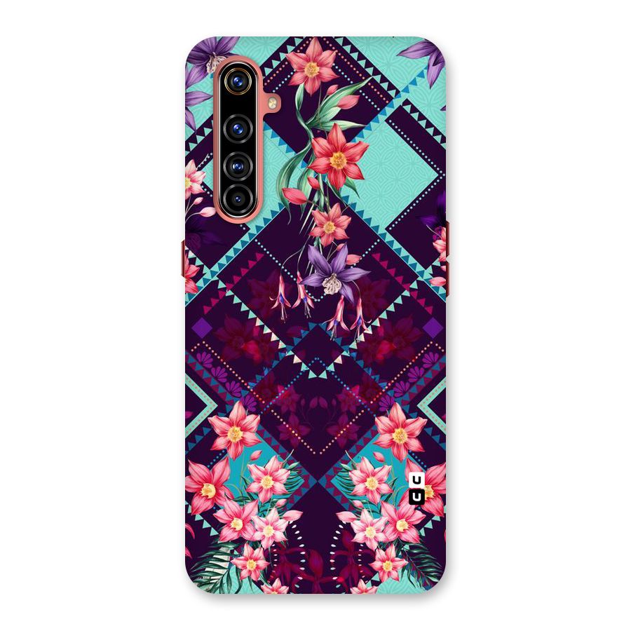 Floral Diamonds Back Case for Realme X50 Pro