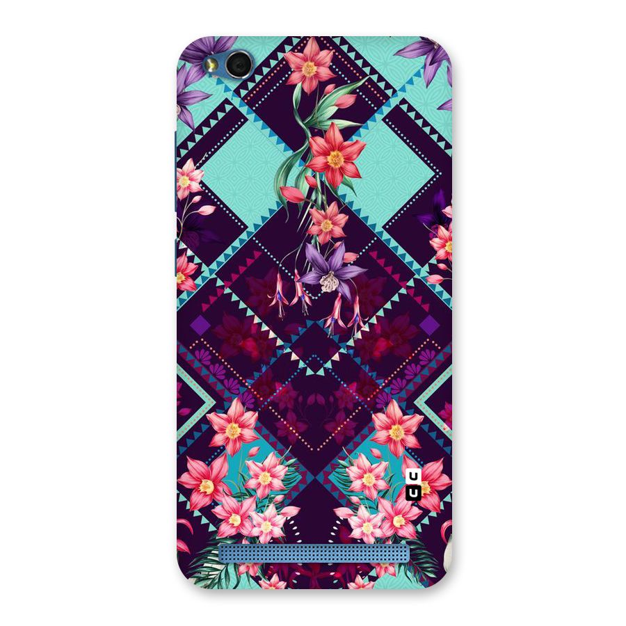 Floral Diamonds Back Case for Redmi 5A