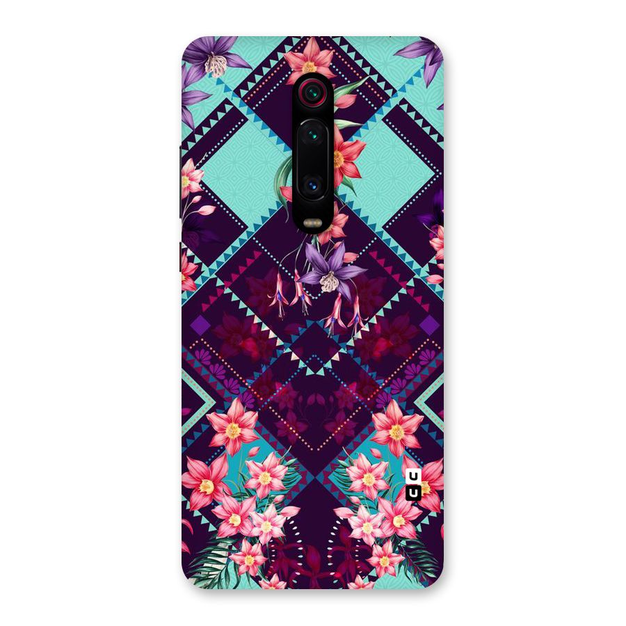 Floral Diamonds Back Case for Redmi K20 Pro