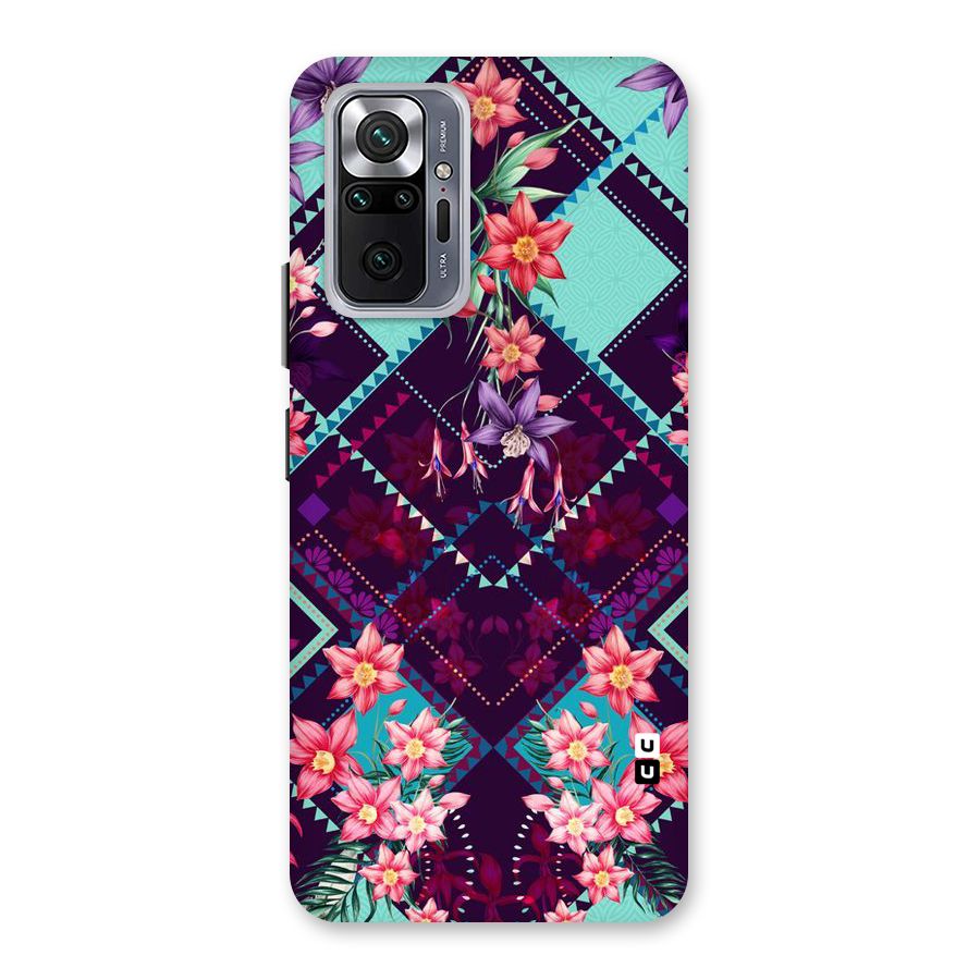Floral Diamonds Back Case for Redmi Note 10 Pro Max