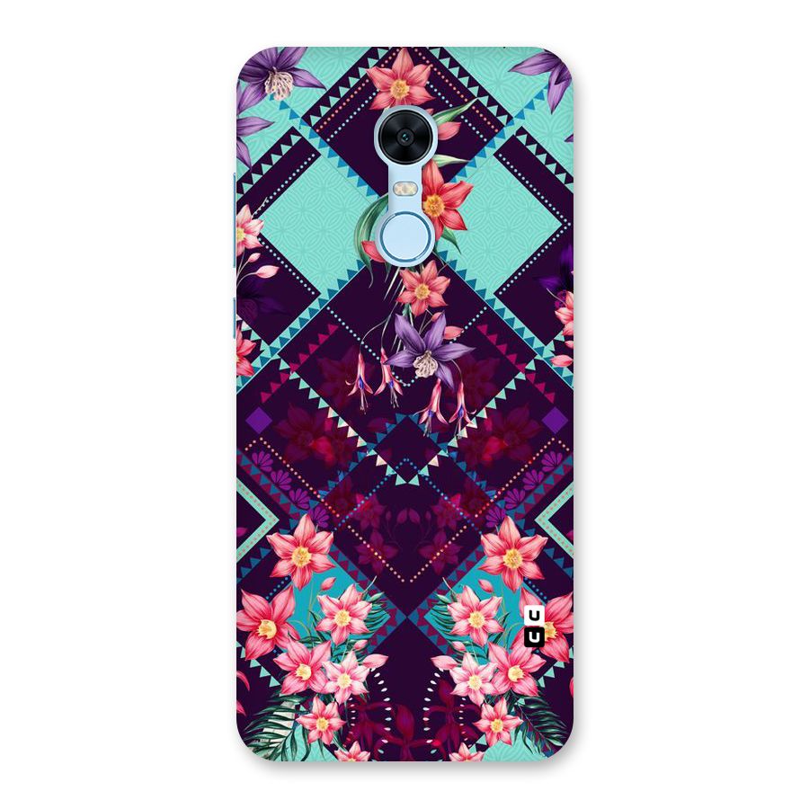Floral Diamonds Back Case for Redmi Note 5