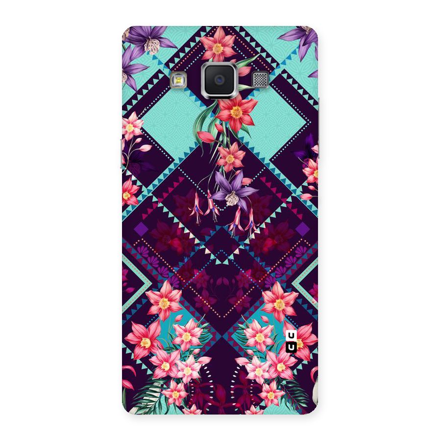 Floral Diamonds Back Case for Samsung Galaxy A5