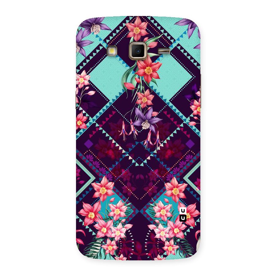 Floral Diamonds Back Case for Samsung Galaxy Grand 2