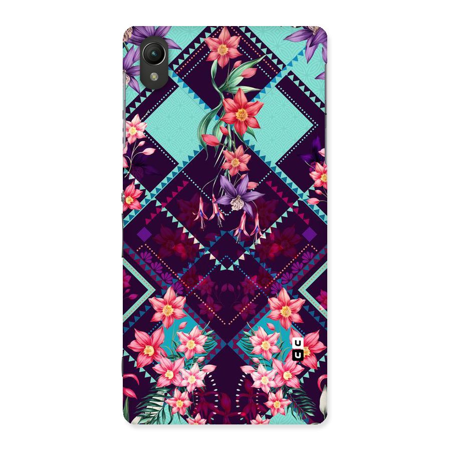 Floral Diamonds Back Case for Sony Xperia Z2