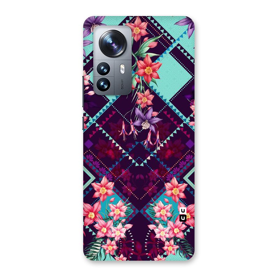 Floral Diamonds Back Case for Xiaomi 12 Pro
