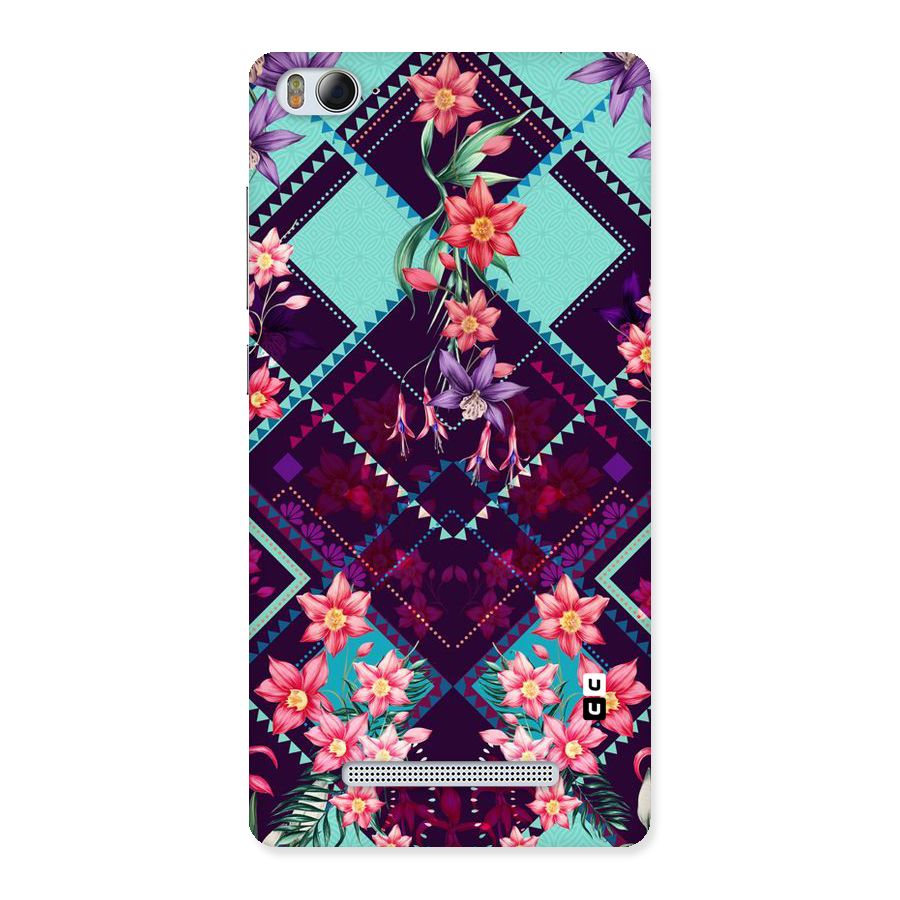Floral Diamonds Back Case for Xiaomi Mi4i