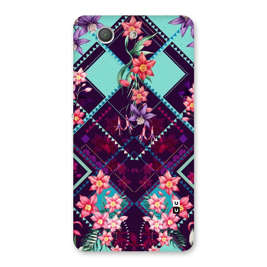Floral Diamonds Back Case for Xperia Z3 Compact