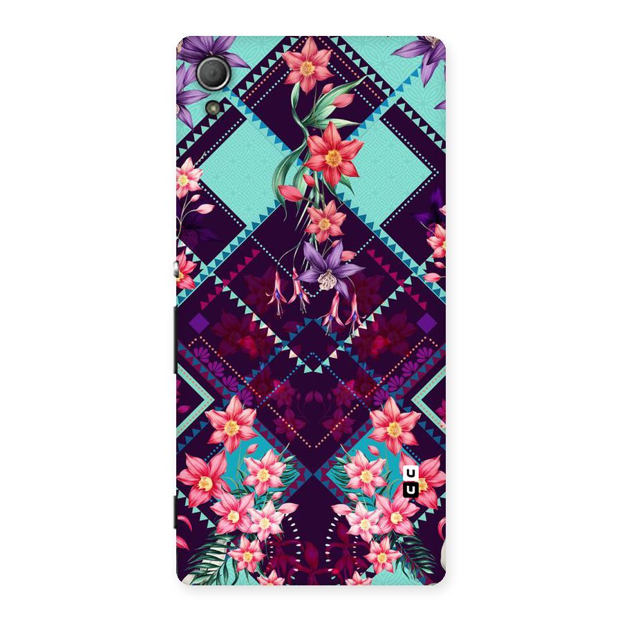 Floral Diamonds Back Case for Xperia Z4