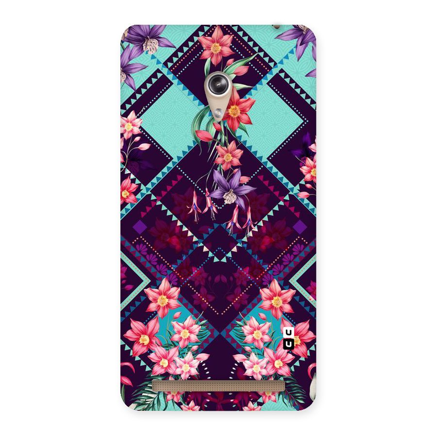 Floral Diamonds Back Case for Zenfone 6