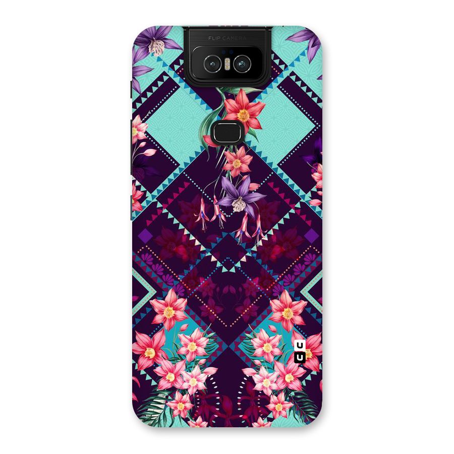Floral Diamonds Back Case for Zenfone 6z