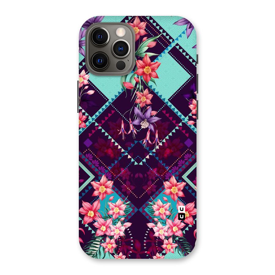 Floral Diamonds Back Case for iPhone 12 Pro