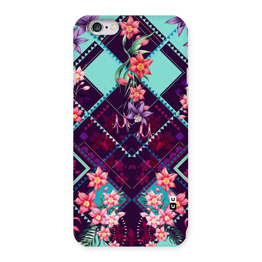Floral Diamonds Back Case for iPhone 6 6S