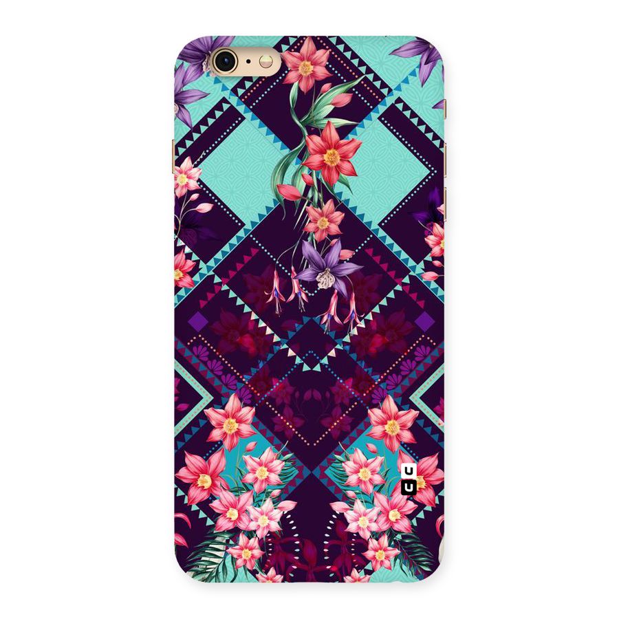 Floral Diamonds Back Case for iPhone 6 Plus 6S Plus