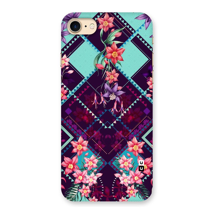 Floral Diamonds Back Case for iPhone 7