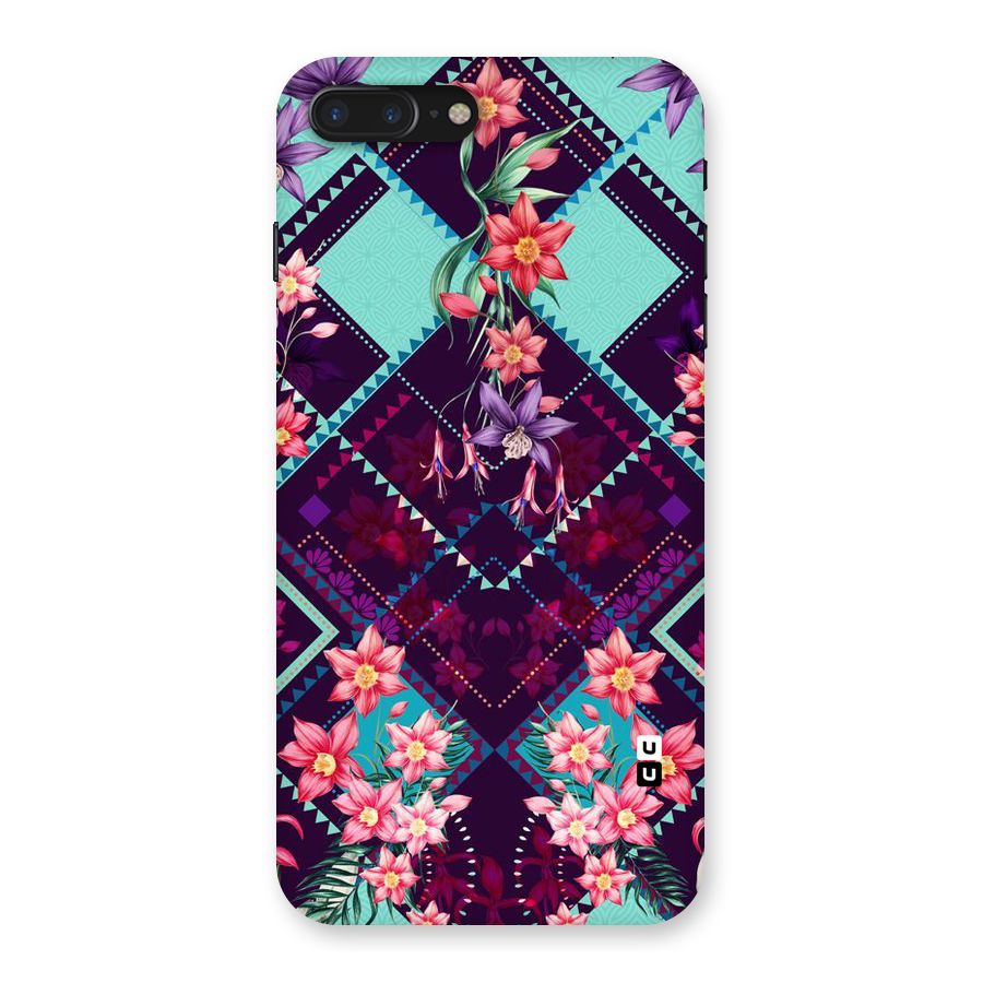 Floral Diamonds Back Case for iPhone 7 Plus