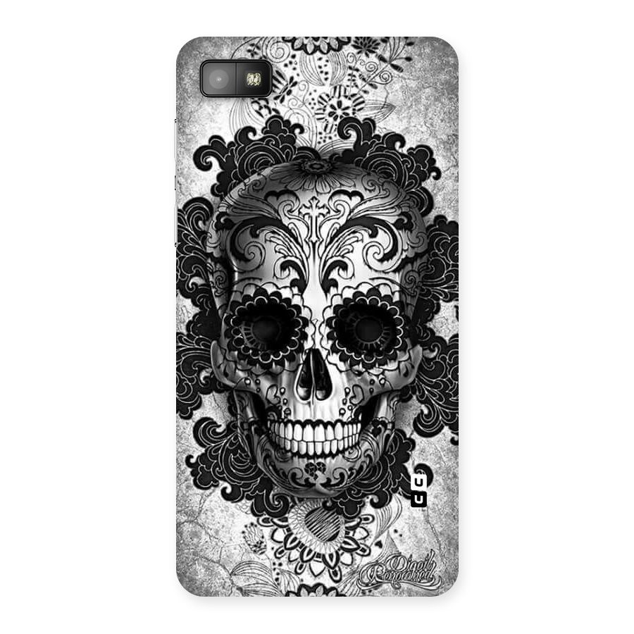 Floral Ghost Back Case for Blackberry Z10
