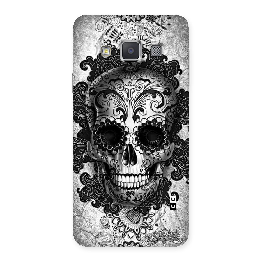 Floral Ghost Back Case for Galaxy A3
