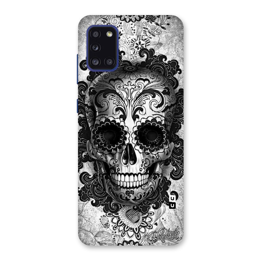 Floral Ghost Back Case for Galaxy A31