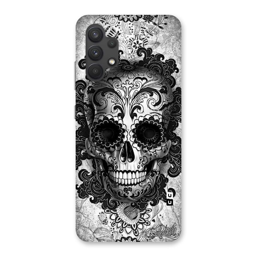 Floral Ghost Back Case for Galaxy A32