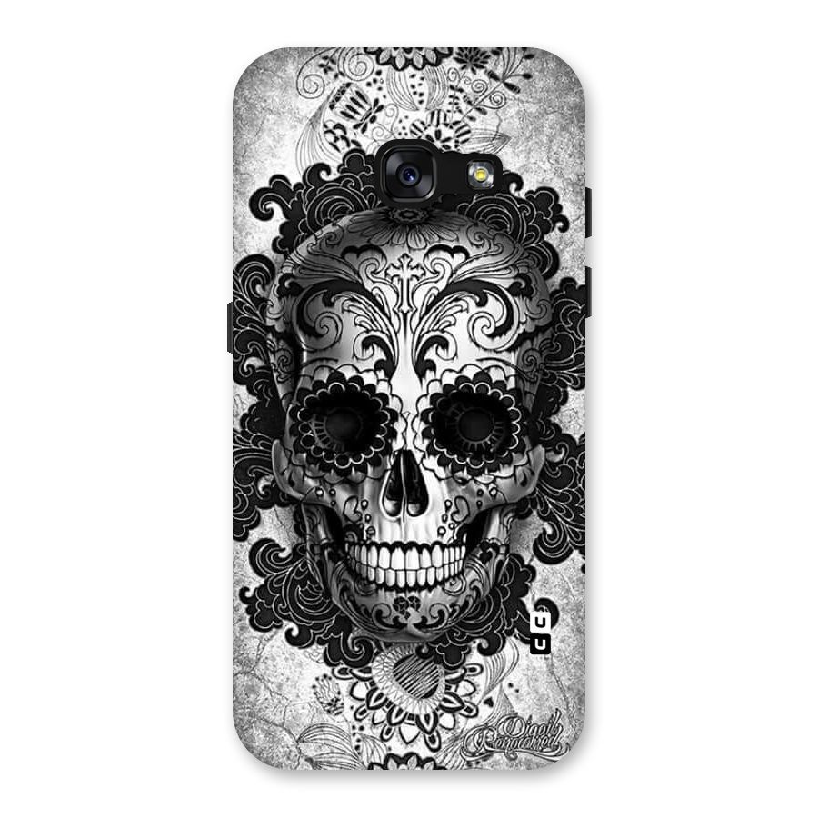 Floral Ghost Back Case for Galaxy A3 (2017)