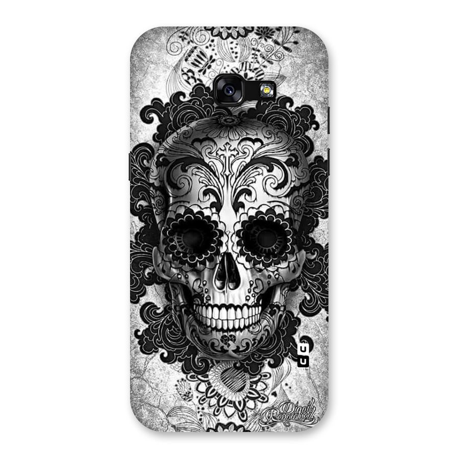 Floral Ghost Back Case for Galaxy A5 2017