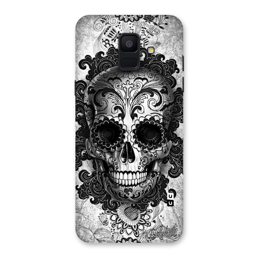Floral Ghost Back Case for Galaxy A6 (2018)