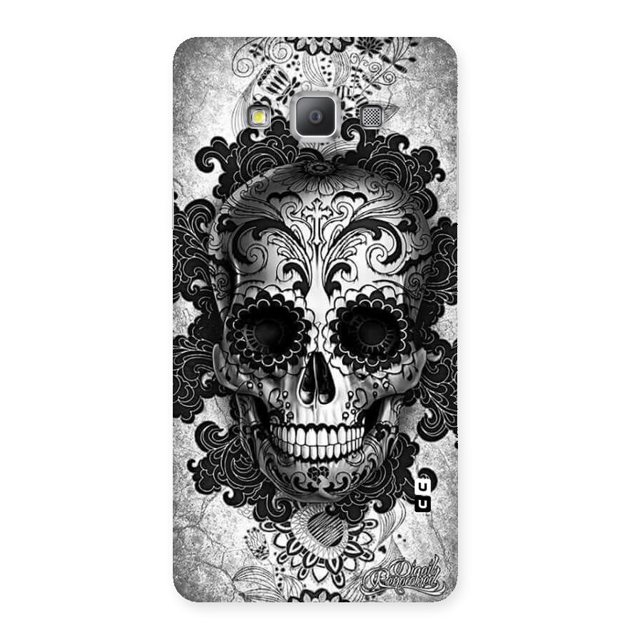 Floral Ghost Back Case for Galaxy A7
