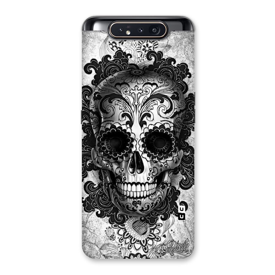 Floral Ghost Back Case for Galaxy A80