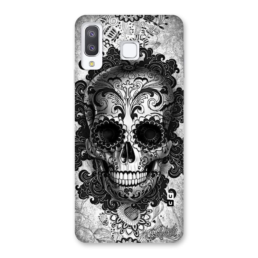 Floral Ghost Back Case for Galaxy A8 Star