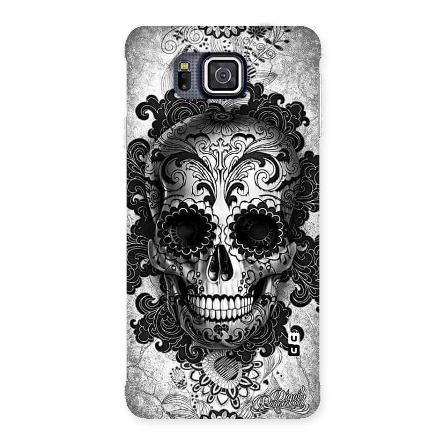 Floral Ghost Back Case for Galaxy Alpha