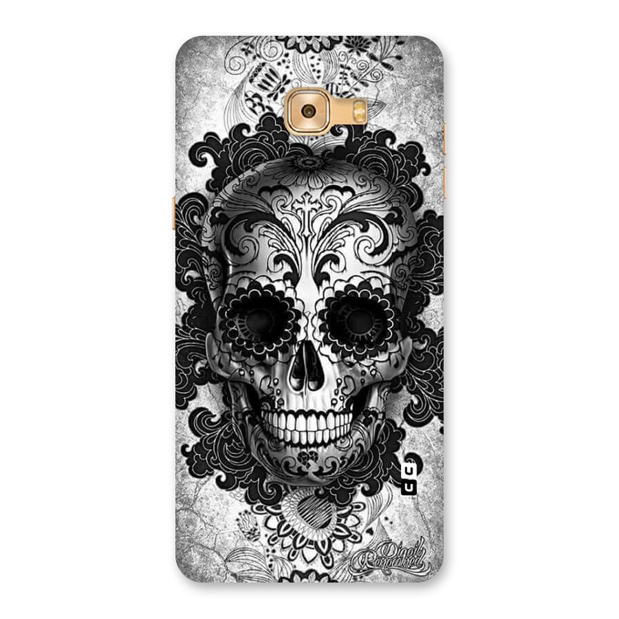 Floral Ghost Back Case for Galaxy C9 Pro