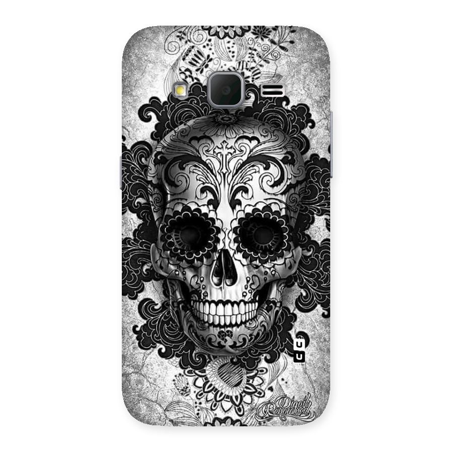 Floral Ghost Back Case for Galaxy Core Prime