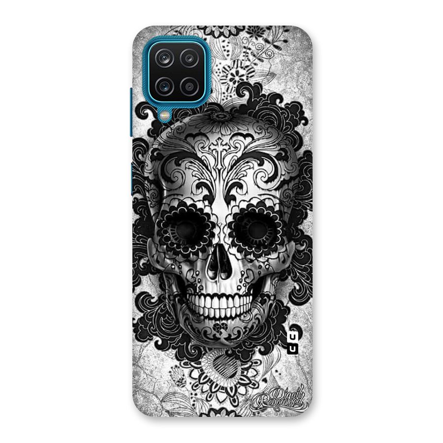 Floral Ghost Back Case for Galaxy F12